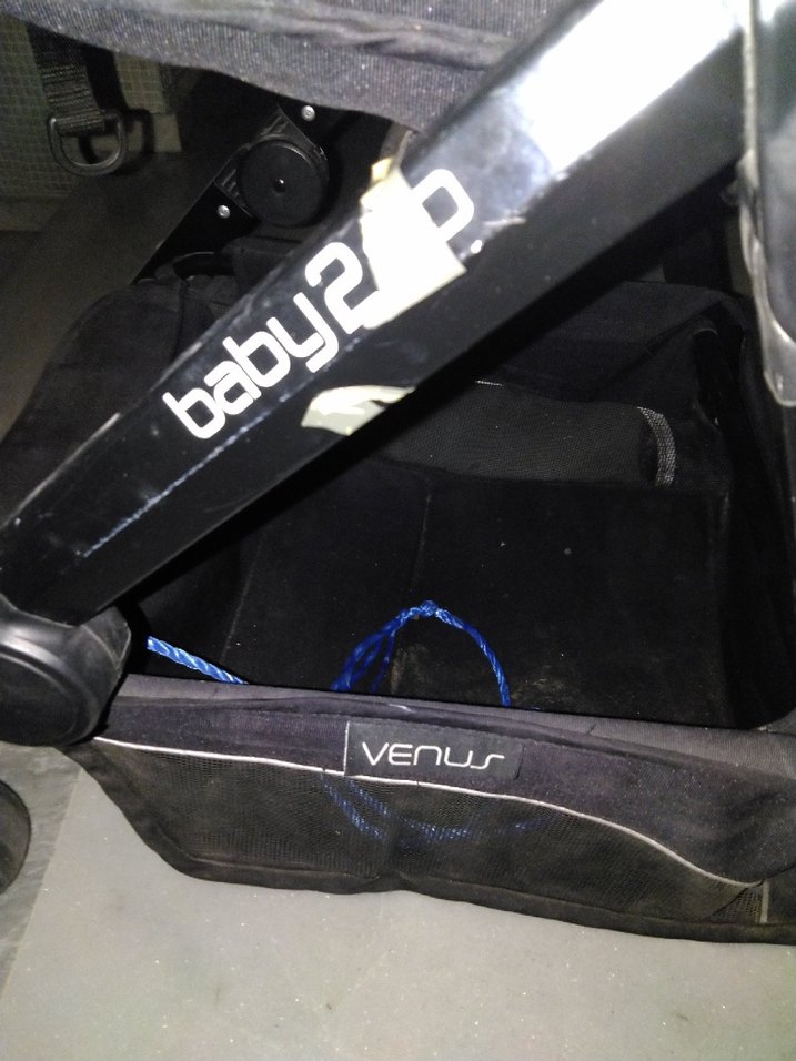 Baby2go Bebek arabası ana kucağı alt sepeti kapana bilir branda - Görsel 5