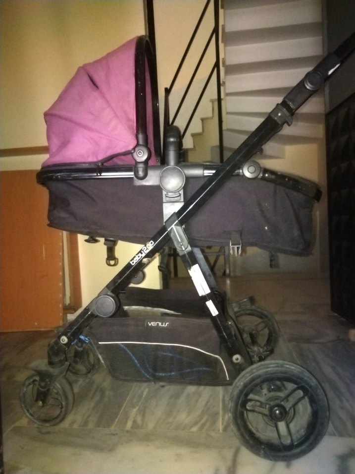 Baby2go Bebek arabası ana kucağı alt sepeti kapana bilir branda - Görsel 3