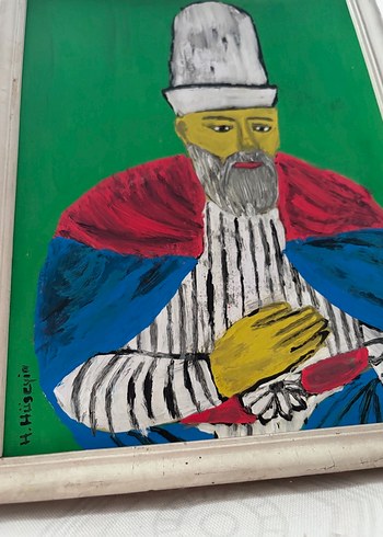 Renkli Figürlü Klasik Tablo - Görsel 3