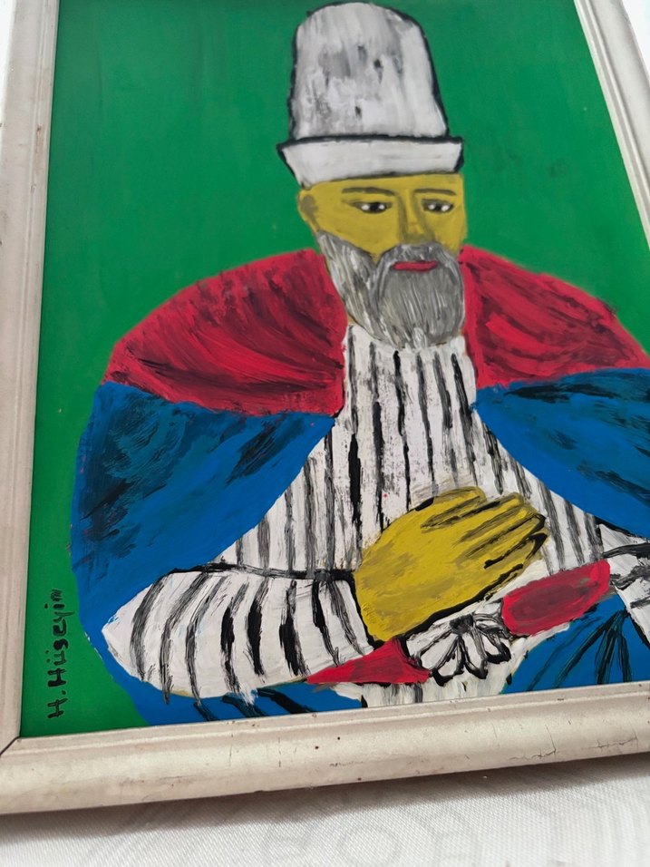 Renkli Figürlü Klasik Tablo - Görsel 3