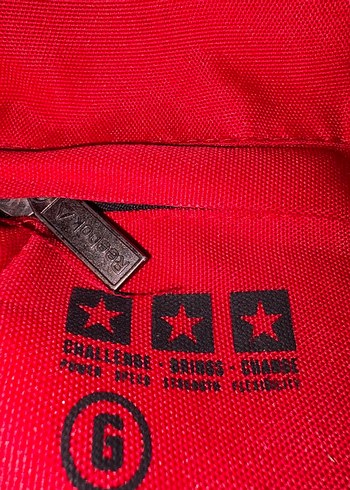 Reebok Kırmızı Fermuarlı Erkek Sırt Çantası - Görsel 4