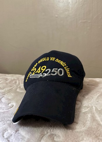 Lacivert Nakışlı Erkek Spor Şapka - Görsel 2