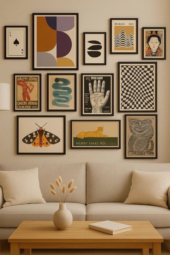 Kişiye Özel Ölçü Minimal Poster|Modern Duvar Sanatı - Görsel 2