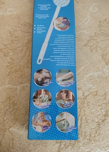Uzun Saplı Vücut Losyonu Uygulayıcı - Görsel 5