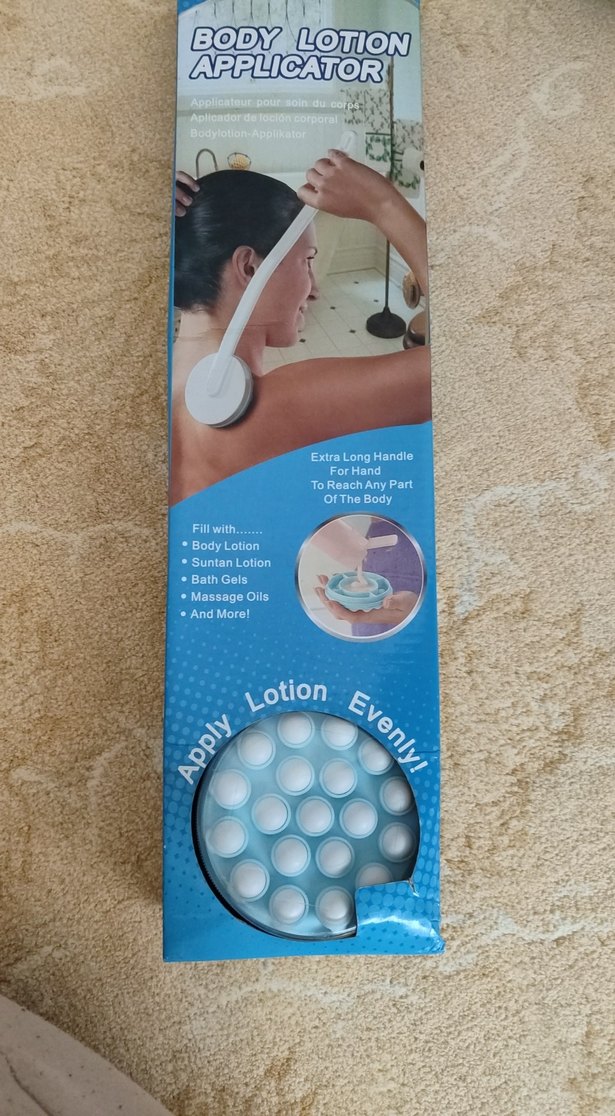 Uzun Saplı Vücut Losyonu Uygulayıcı - Görsel 2