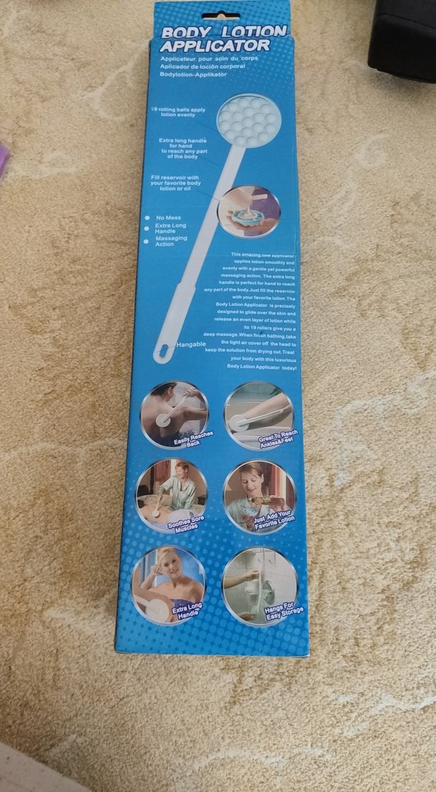 Uzun Saplı Vücut Losyonu Uygulayıcı - Görsel 4