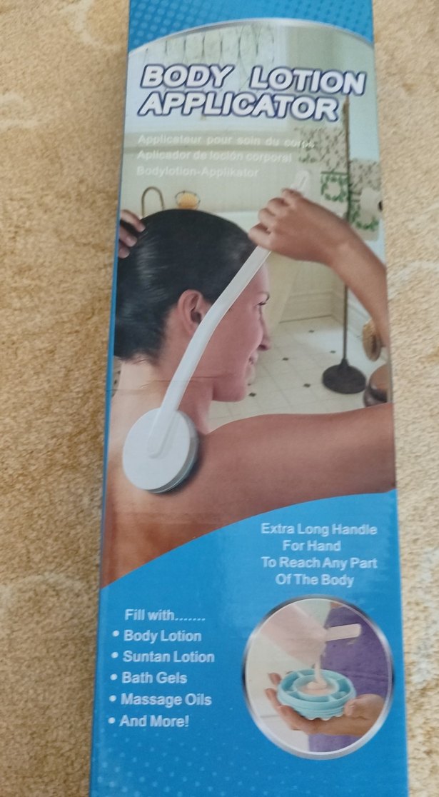 Uzun Saplı Vücut Losyonu Uygulayıcı - Görsel 3