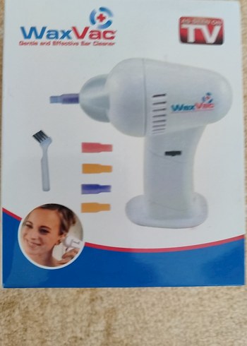 Renkli Uçlu Beyaz WaxVac Kulak Temizleyici - Görsel 2