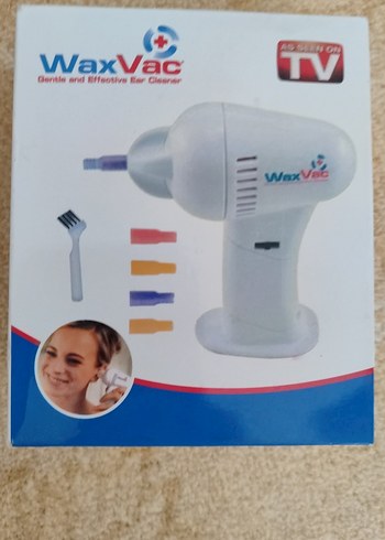Renkli Uçlu Beyaz WaxVac Kulak Temizleyici - Görsel 3