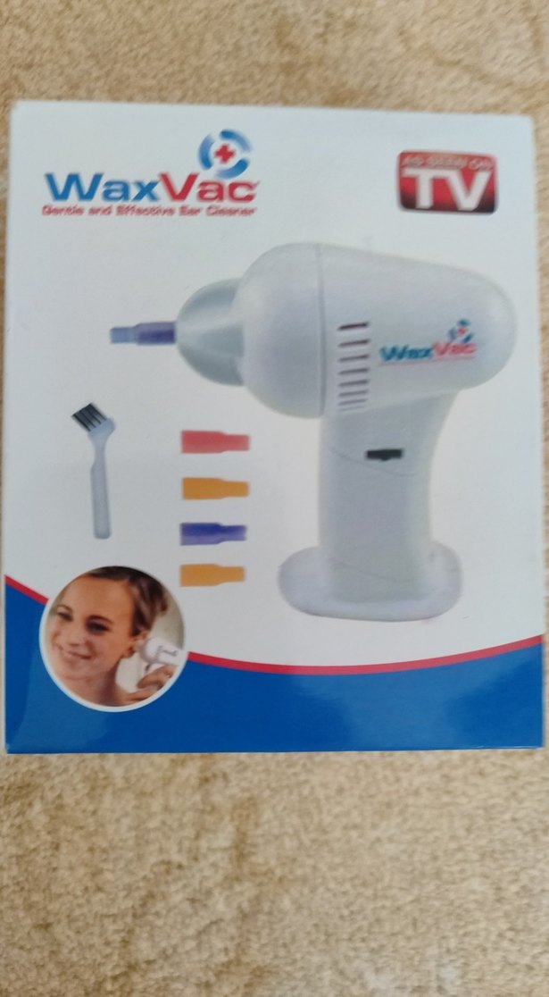 Renkli Uçlu Beyaz WaxVac Kulak Temizleyici - Görsel 2