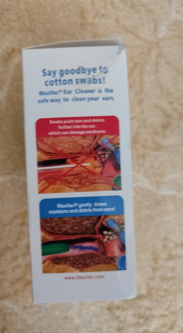 Renkli Uçlu Beyaz WaxVac Kulak Temizleyici - Görsel 5