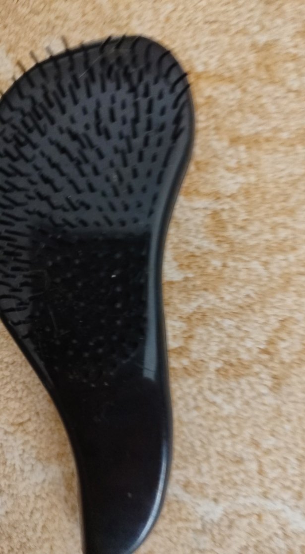 Siyah Ergonomik Saç Fırçası - Görsel 5