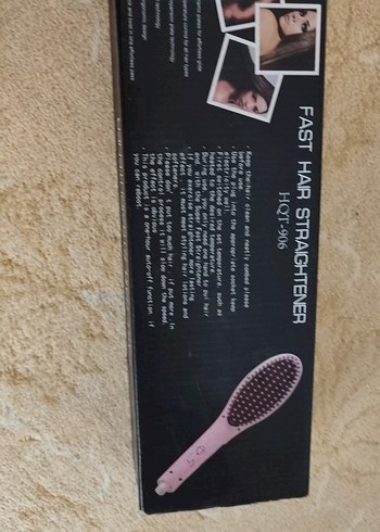 Pastel Pembe Saç Düzleştirici HOT-906 - Görsel 7