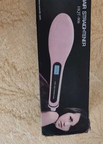 Pastel Pembe Saç Düzleştirici HOT-906 - Görsel 3