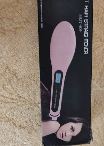 Pastel Pembe Saç Düzleştirici HOT-906 - Görsel 4