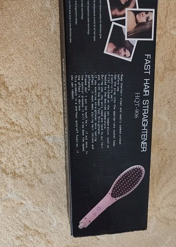 Pastel Pembe Saç Düzleştirici HOT-906 - Görsel 6