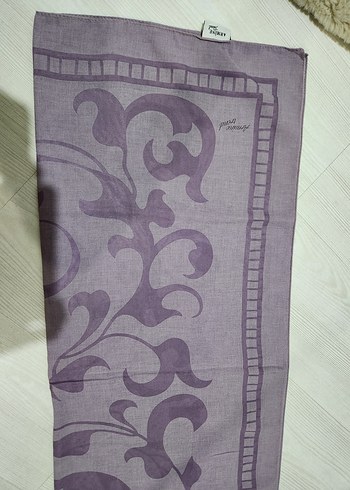 Mor Desenli Kadın Şal - Görsel 2