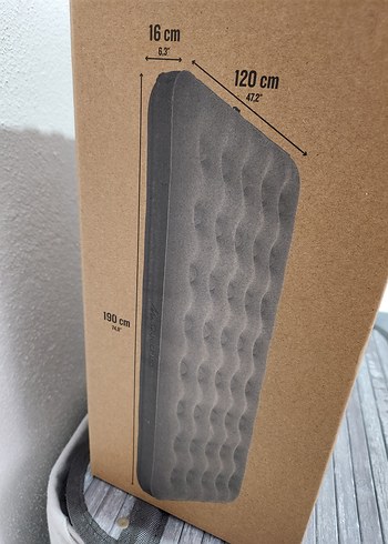 Quechua Air Basic 120 Şişme yatak ve hava pompası - Görsel 3