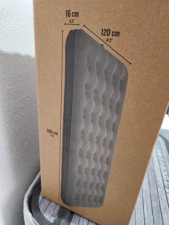 Quechua Air Basic 120 Şişme yatak ve hava pompası - Görsel 3