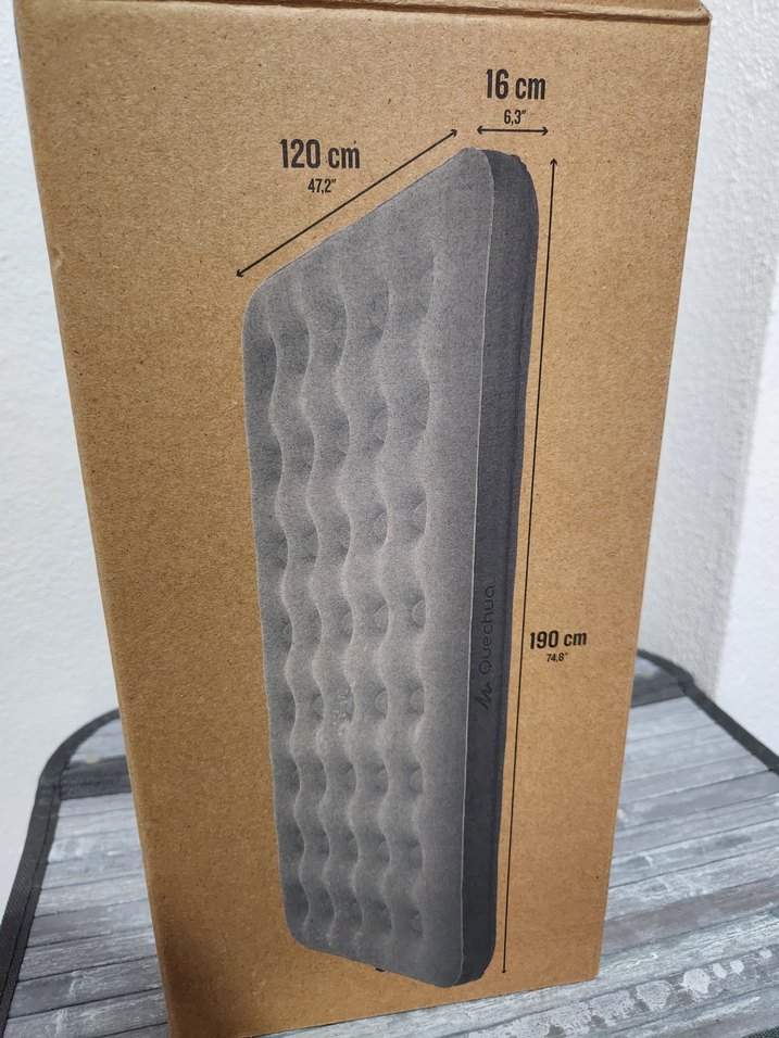 Quechua Air Basic 120 Şişme yatak ve hava pompası - Görsel 2