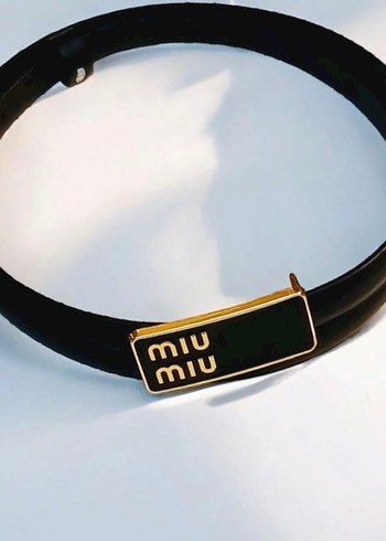 Miu Miu  Deri Kemer - Görsel 4