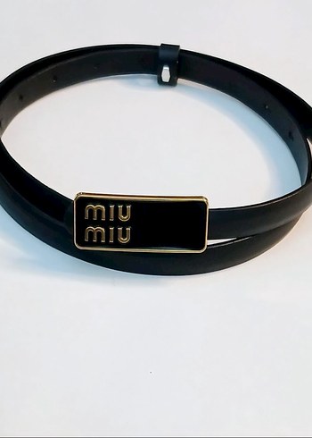 Miu Miu  Deri Kemer - Görsel 2