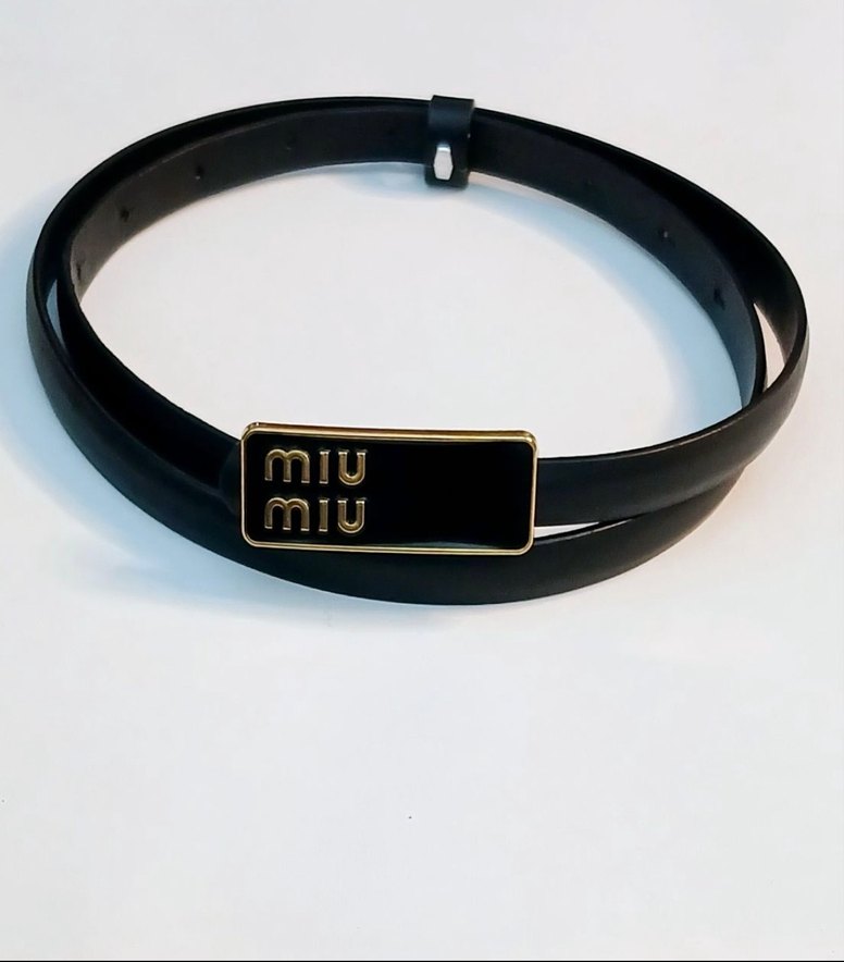 Miu Miu  Deri Kemer - Görsel 2