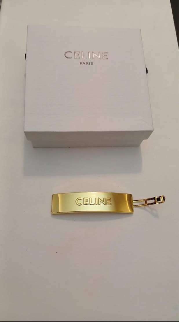 Celine  Altın Renkli toka - Görsel 3