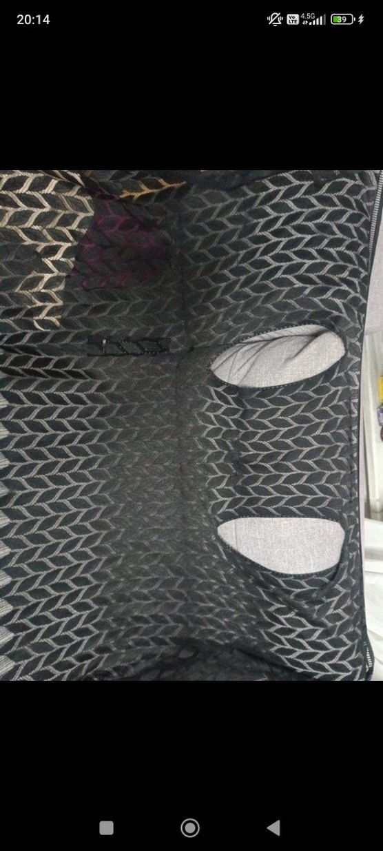 Kadın Siyah Yılan Desenli Uzun pareo - Görsel 4