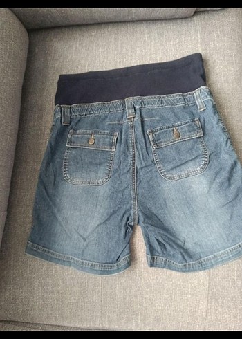 Hamile Kot Şort Pantolon - Görsel 2