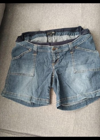 Hamile Kot Şort Pantolon - Görsel 5