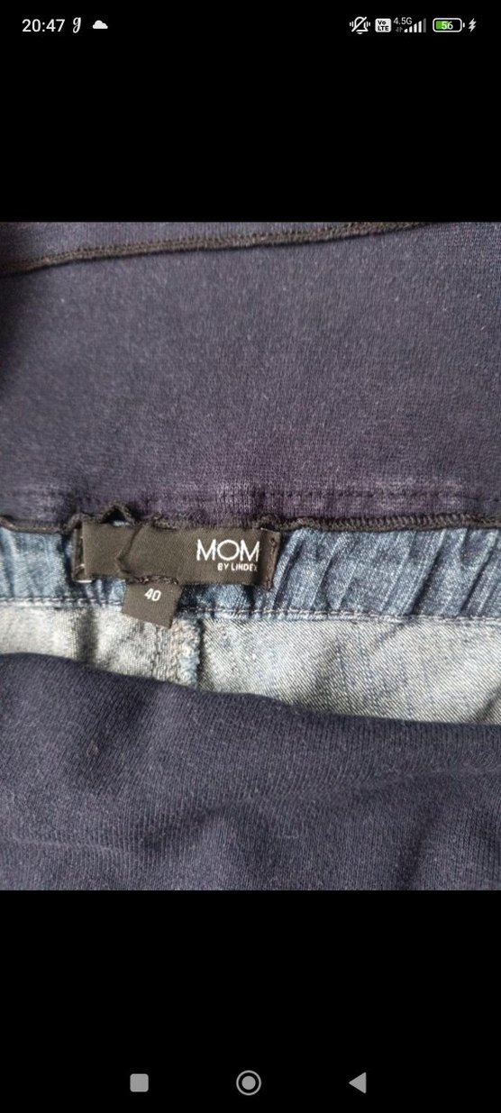 Hamile Kot Şort Pantolon - Görsel 3