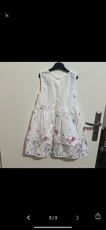 LC Waikiki Lcwaikiki 5-6 yaş kız çocuk elbise
