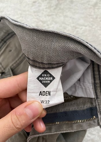 Gri Regular Fit Erkek Denim Pantolon - Görsel 2