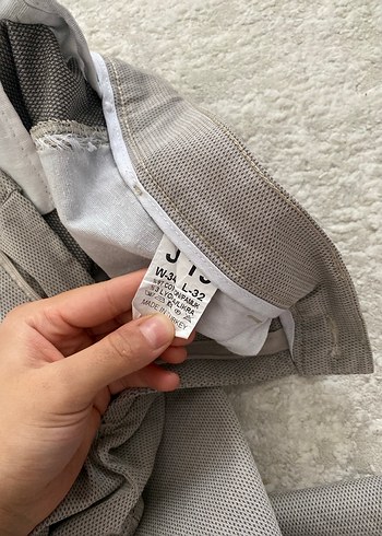 Gri Pamuklu Regular Fit Erkek Pantolon - Görsel 2