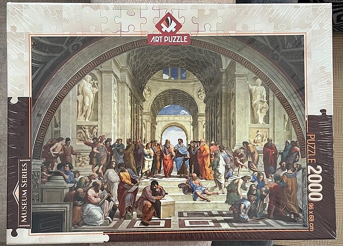 Beden Atina okulu 2000 parça puzzle
