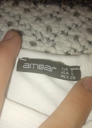 Beyaz Kelebek Baskılı Crop/Tişört - Görsel 2