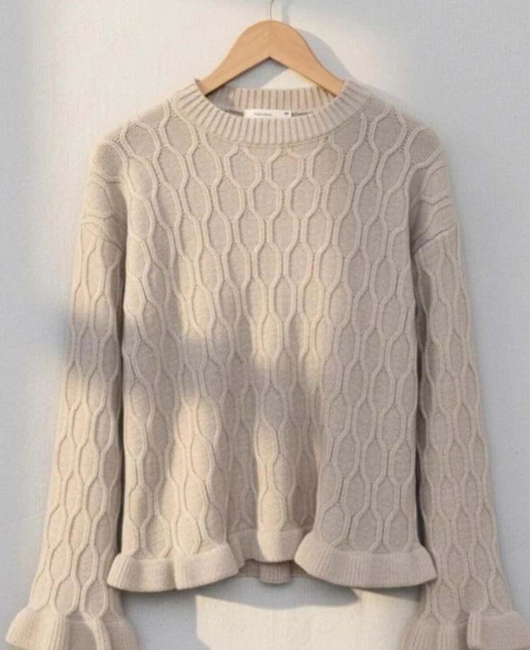 Örgü Kadın Kazak - Görsel 3