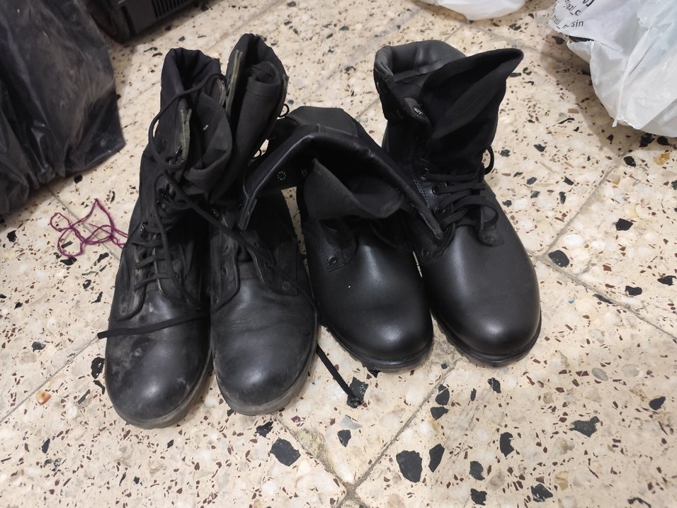 Siyah Kamuflaj Desenli Erkek bot - Görsel 4