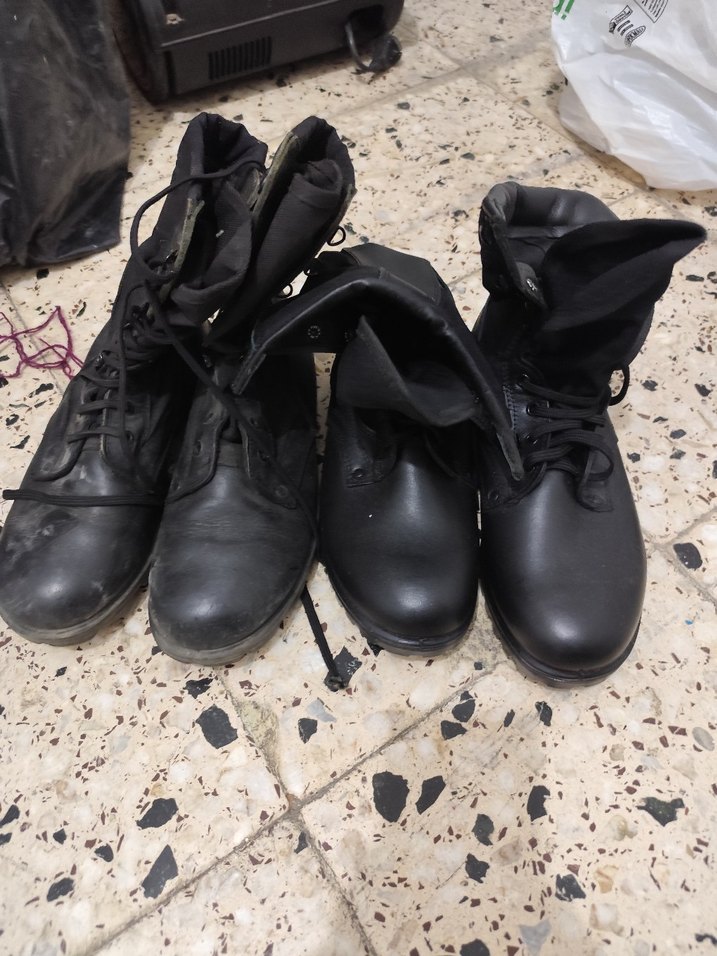 Siyah Kamuflaj Desenli Erkek bot - Görsel 5