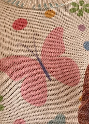 DİJİTAL BASKI TÜYLENMEZ KADIN TRİKO - Görsel 4