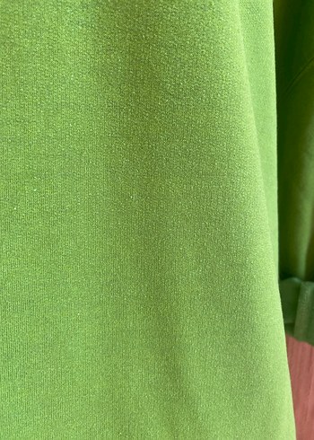 Yeşil Kadın Sweatshirt - Görsel 3