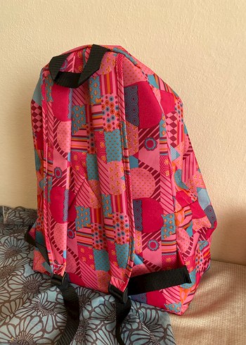 Renkli Bohem Kadın Sırt Çantası - Görsel 3