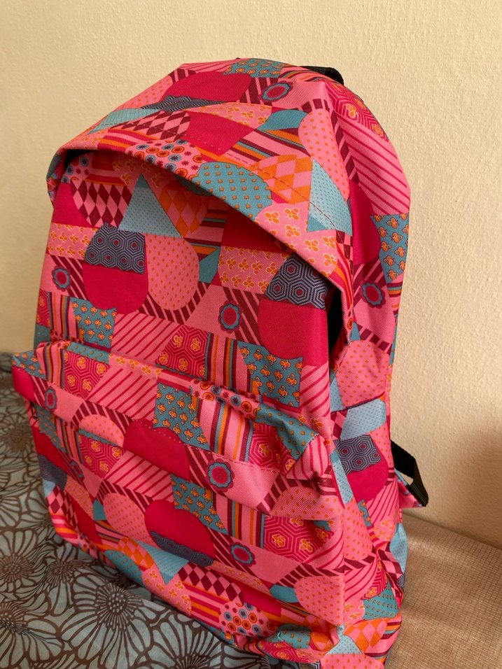 Renkli Bohem Kadın Sırt Çantası - Görsel 2