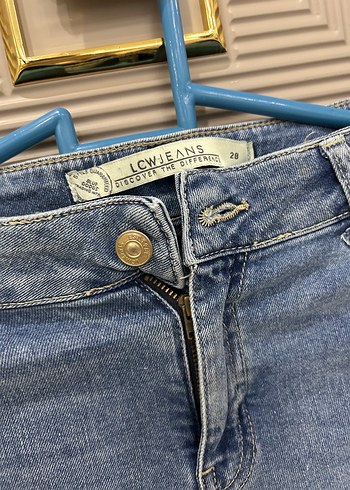 LC Waikiki LCWKadın Mavi Mini Denim Şort