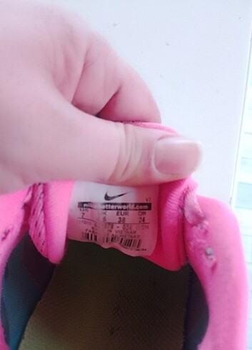 38 Beden pembe Renk Nike spor ayakkabı 