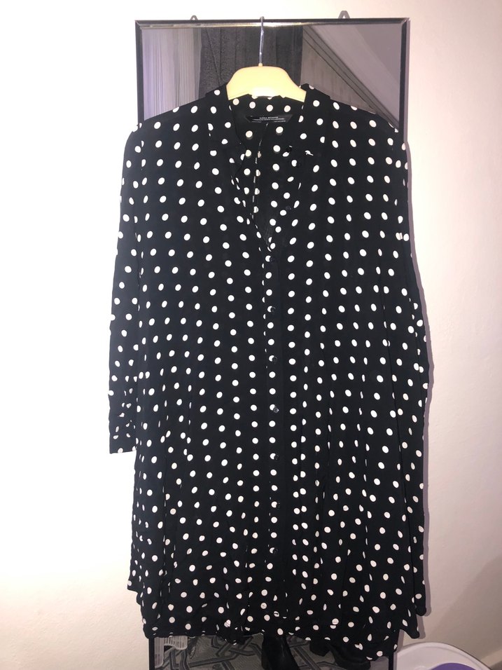 ZARA gömlek tunik /elbise S beden - Görsel 2