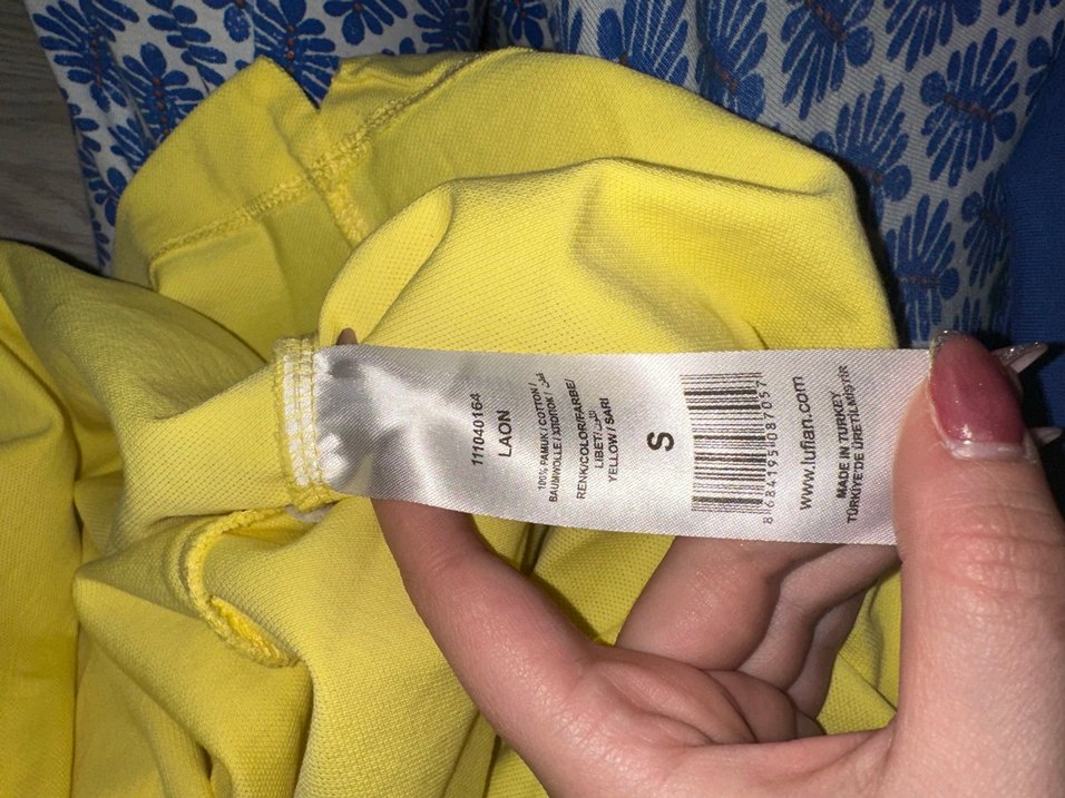 Sarı Düğmeli Erkek Polo Yaka Tişört lufian - Görsel 4