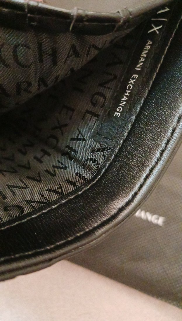 Armani Exchange Siyah Deri Kadın Cüzdan - Görsel 5