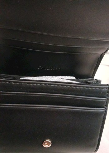 Calvin Klein Siyah  Biker Cüzdan - Görsel 2